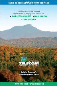 Guide to Telecommunication Services