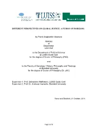 A FUSION of HORIZONS by Frank Aragbonfoh Abumere Abstract of Dissertation Submitted