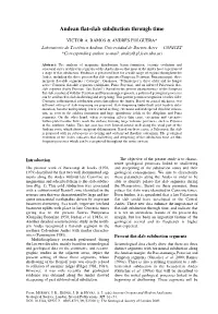 Andean Flat-Slab Subduction Through Time