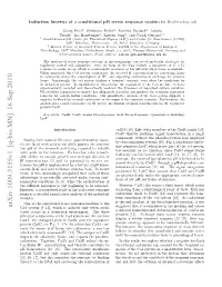 Induction Kinetics of a Conditional Ph Stress Response System in Escherichia Coli