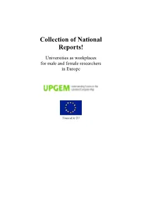Full Collection of National Reports B