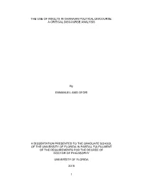University of Florida Thesis Or Dissertation Formatting