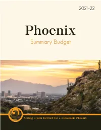 2021-22 Summary Budget Book