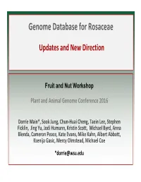 Genome Database for Rosaceae