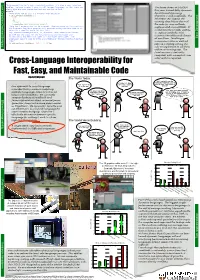 Cross-Language Interop Poster