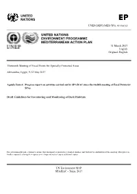 Guidelines for Inventorying and Monitoring of Dark Habitats