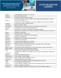 State Delegation List