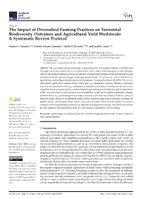 The Impact of Diversified Farming Practices on Terrestrial