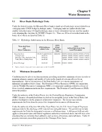 Chapter 9 Water Resources