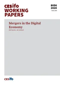 Cesifo Working Paper No. 8056