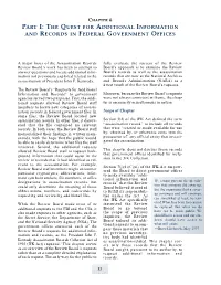 Final Report of the ARRB
