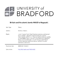 141 Unpublished Sources and Primary Documents Chadwick