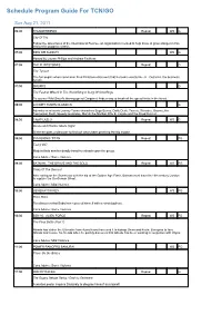 Program Guide Report