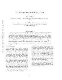 The Principal Axis of the Virgo Cluster