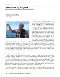 Stanley I. Dodson Complete List of Publications