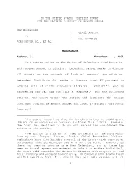 1The Court Recognizes That in Its Discretion, It Could Grant the Motion As Uncontested Pursuant to Local Rule 7.1(C)