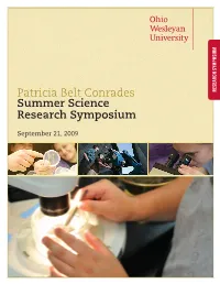 2009 Program