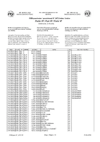Partie 1P / Part 1P / Parte 1P Date/Fecha: 25-06-2002