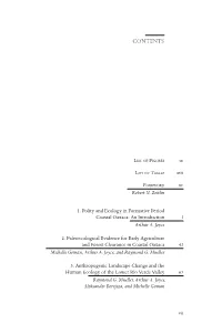 Polity and Ecology in Formative Period Coastal Oaxaca: an Introduction 1 Arthur A