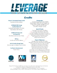 Sample File the PITCH 1 What Is Leverage?