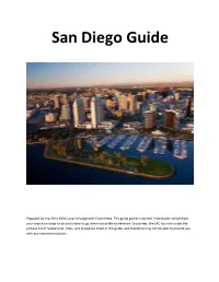 San Diego Guide