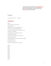 Today by Charles