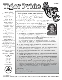 A Note of Thanks