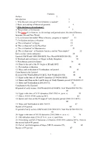 Contents Preface 2 Introduction 3 1. Why the New Concept of World History Is Needed? 3 2