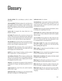Helicopter Flying Handbook (FAA-H-8083-21B) Glossary & Index