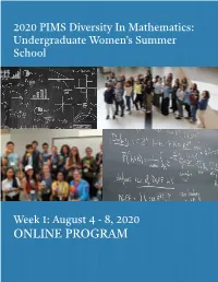 Online Program