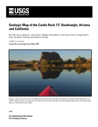 Pamphlet SIM 3411: Geologic Map of the Castle Rock 7.5' Quadrangle