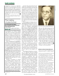 The Making of a Biochemist