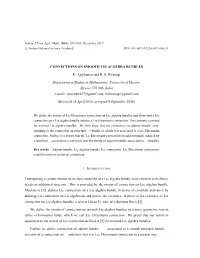 Connections on Smooth Lie Algebra Bundles