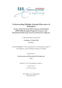 Understanding Multiple Jatropha Discourses in Zimbabwe