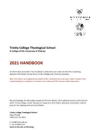 2021 Handbook