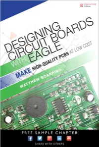 Designing Circuit Boards with EAGLE
