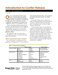 Introduction to Conifer Release EC 1388 • Revised August 2014