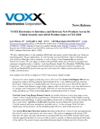 News Release