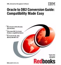 Oracle to DB2 Conversion Guide: Compatibility Made Easy