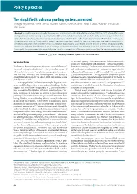 The Simplified Trachoma Grading System, Amended Anthony W Solomon,A Amir B Kello,B Mathieu Bangert,A Sheila K West,C Hugh R Taylor,D Rabebe Tekeraoie & Allen Fosterf