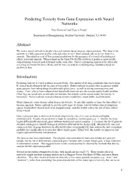 Predicting Toxicity from Gene Expression with Neural Networks