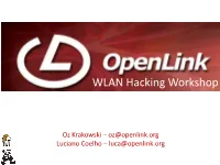 WLAN Hacking Workshop