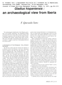 An Archaeological View from Iberia