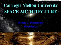 Carnegie Mellon University SPACE ARCHITECTURE