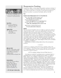 Responsive Fasting Fasting in the Bible Is Almost Always Focused on a Grievous Condition