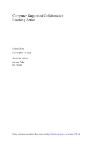 Computer-Supported Collaborative Learning Series