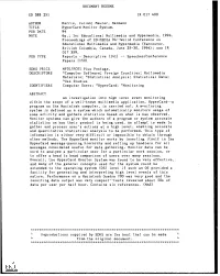 Hypercard Monitor System. PUB DATE 94 NOTE 6P.; In: Educational Multimedia and Hypermedia, 1994