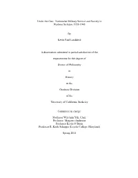 Under the Gun: Nationalist Military Service and Society in Wartime Sichuan, 1938-1945 by Kevin Paul Landdeck a Dissertation