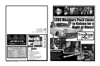 LCBS Members Pack Limos to Kalona for a Night of Blues!