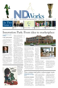 Innovation Park: from Idea to Marketplace